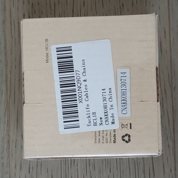 BNIB Padlock Tacklife Luggage Locks HCL1B 4 Digit Combination Lock - Picture 7 of 7